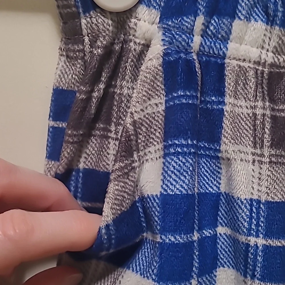 Boy's Plaid Pajama Pants L